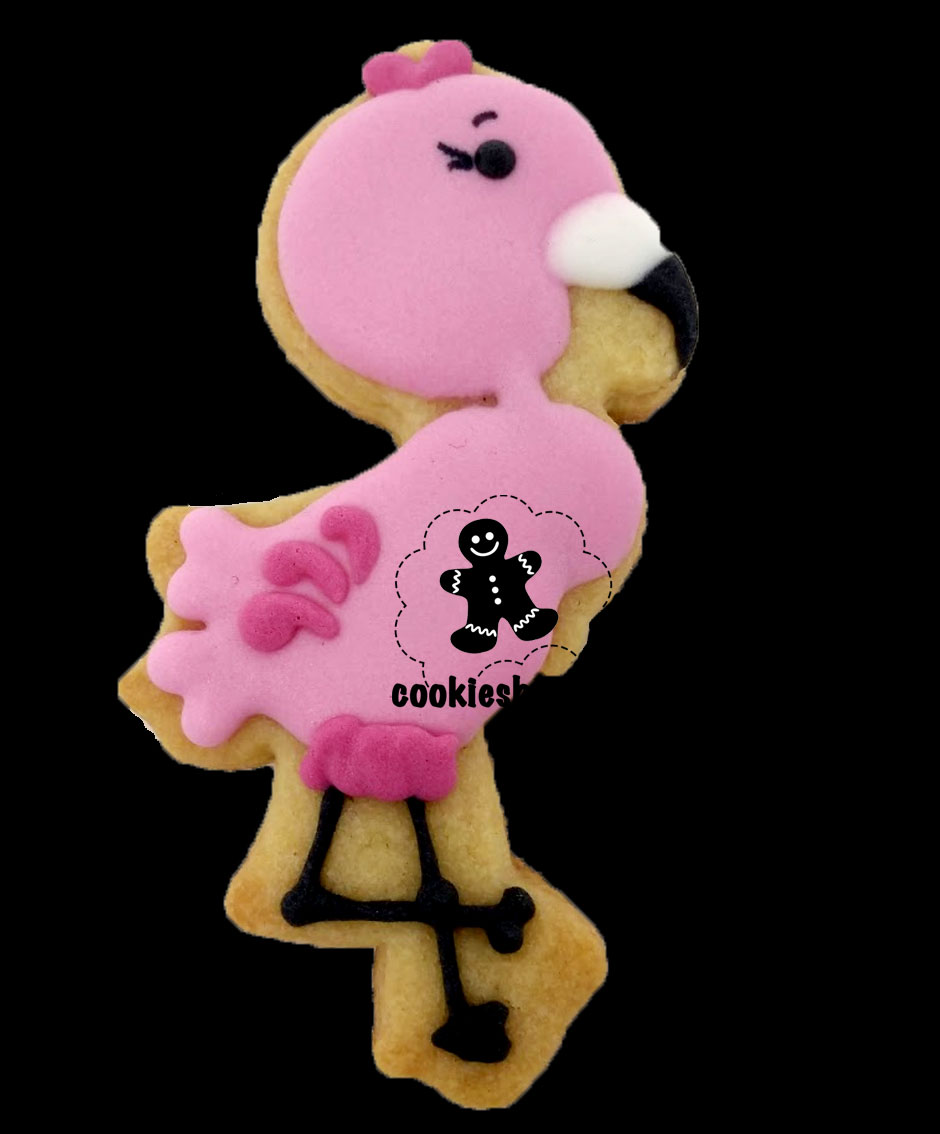 cookies, kekse, flamingo, pink, kinder, kindergeburtstag, tiere, cookieshop.ch Basel