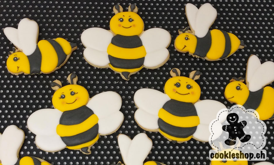 Biene, Bienen, Insekten, Tiere, Cookies, Kekse