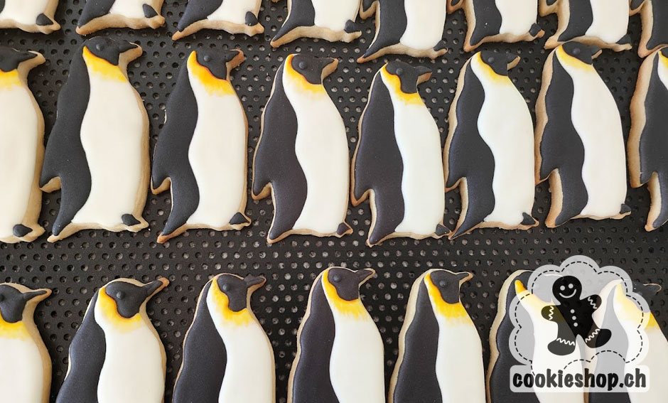 Pinguin, Pinguine, Tiere, Zootiere, Zoo, geschenke, essbare geschenke, Cookies, Kekse